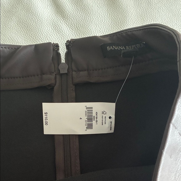 Banana Republic Dark Brown A-Line Skirt - Picture 2 of 3